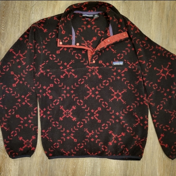 Patagonia 1994 Synchilla Fleece Made in USA 🇺🇸 Sno Condor Size Small - Picture 2 of 9